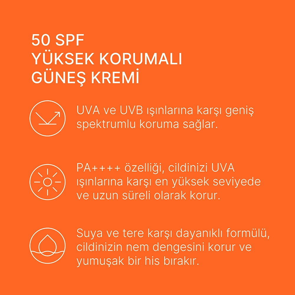 50 SPF Korumalı Çocuk Güneş Kremi