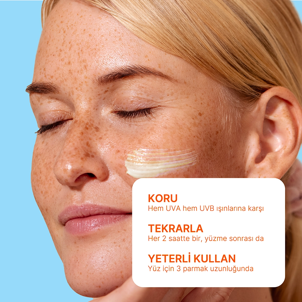 50 SPF Korumalı Vücut Güneş Kremi
