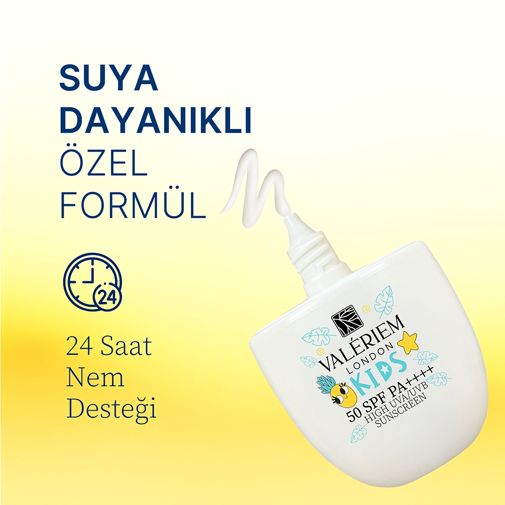 50 SPF Korumalı Çocuk Güneş Kremi
