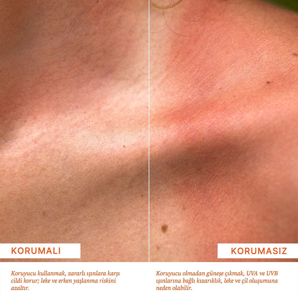 50 SPF Korumalı Vücut Güneş Kremi