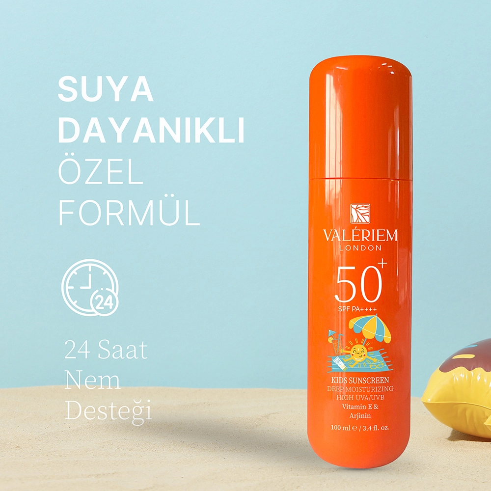 50 SPF Korumalı Çocuk Güneş Kremi